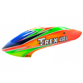 Airbrush Fiberglass Parrot Canopy - T-REX 450L