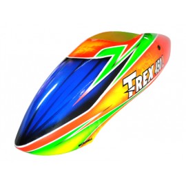 Airbrush Fiberglass Parrot Canopy - T-REX 450L