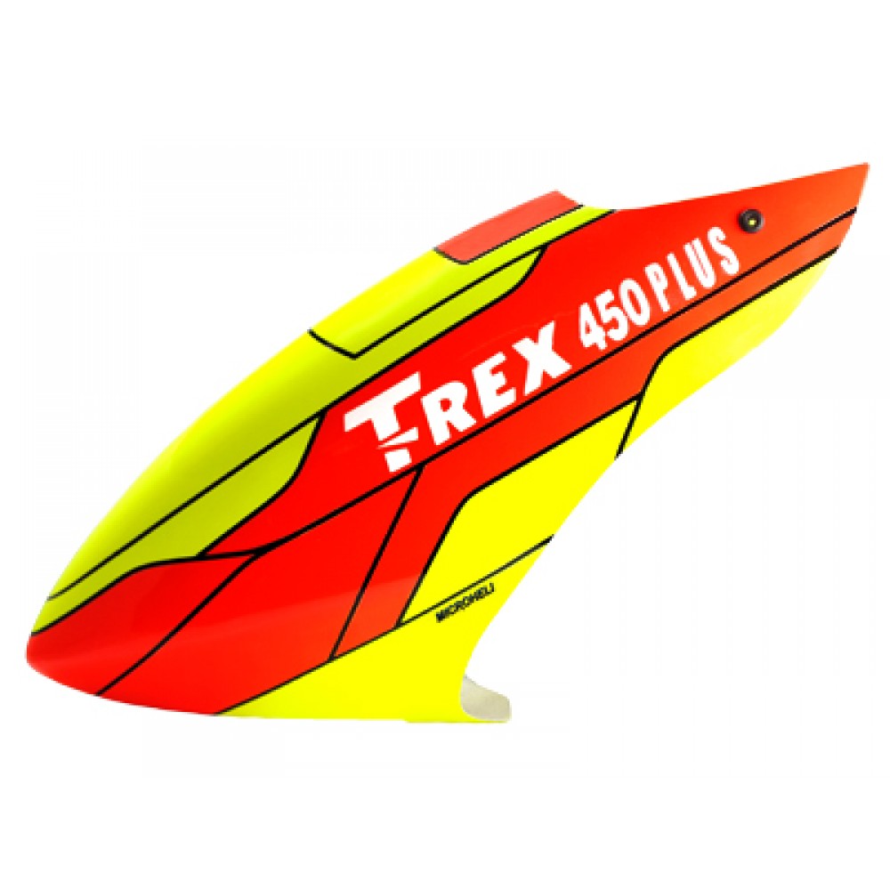 Airbrush Fiberglass Spain Racing Canopy - T-REX 450 PLUS