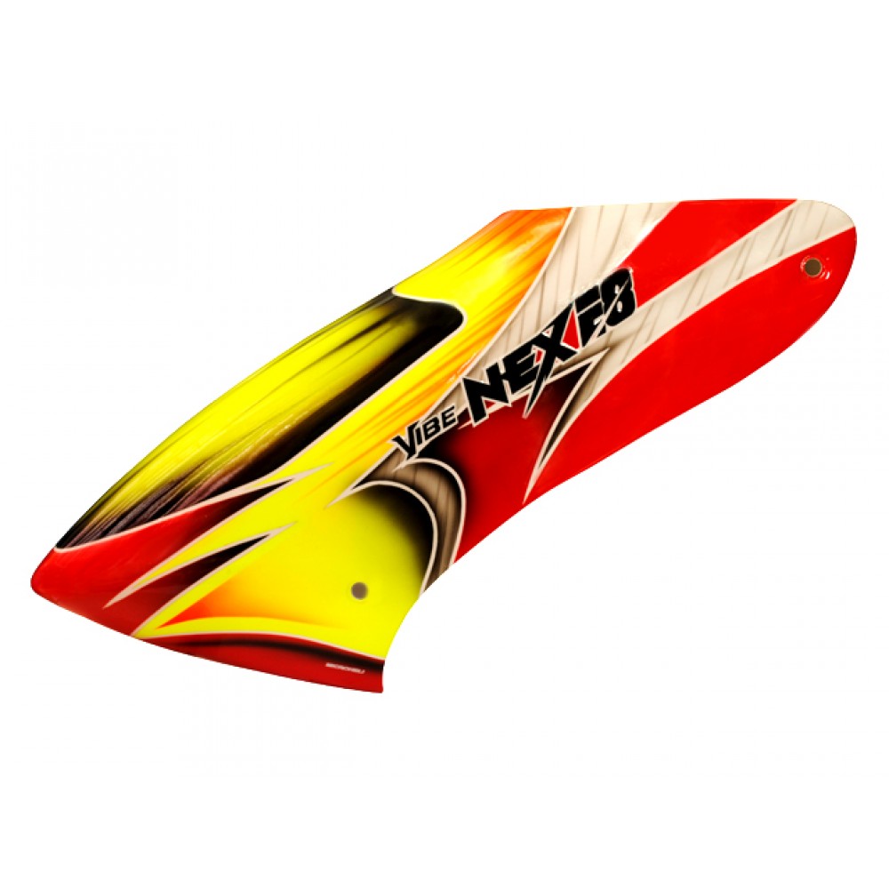 Airbrush Fiberglass Warrior Mask Canopy - VIBE NEX E8