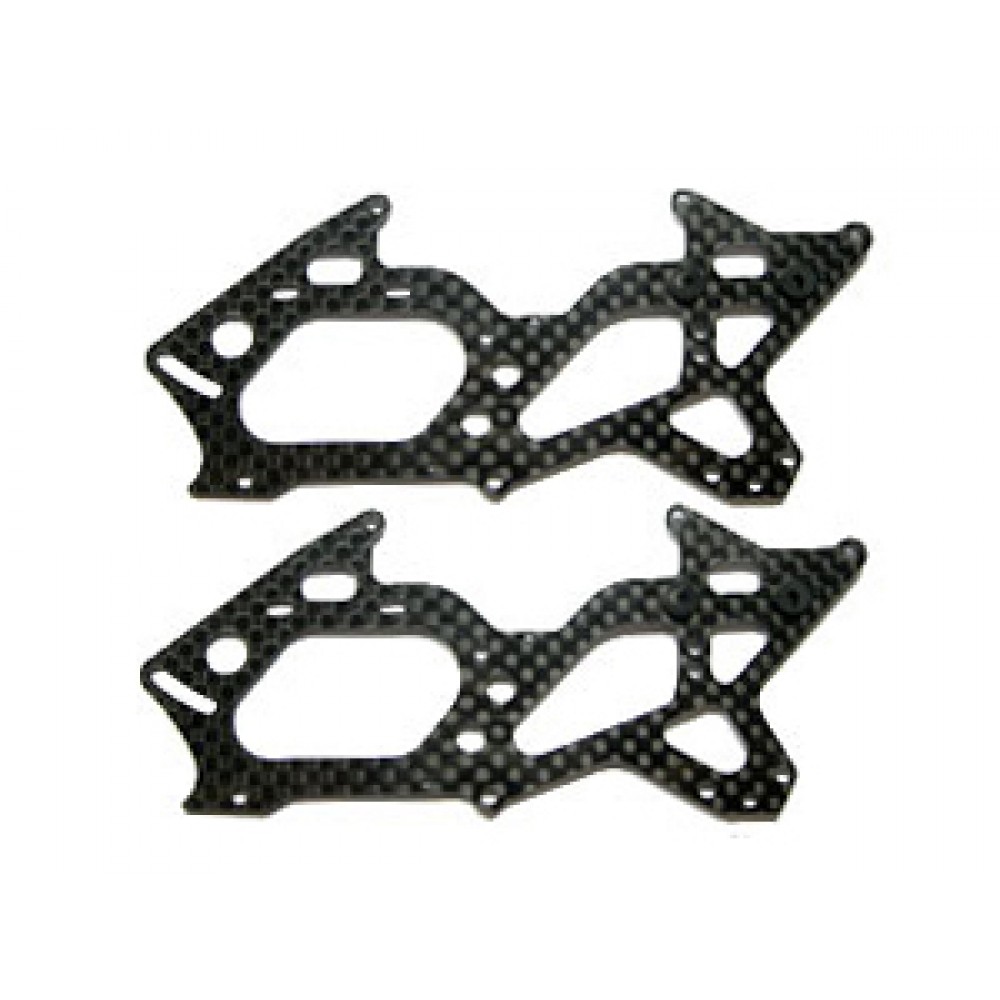 Carbon Fiber Lower Side Frame set - VORTEX 200 PRO