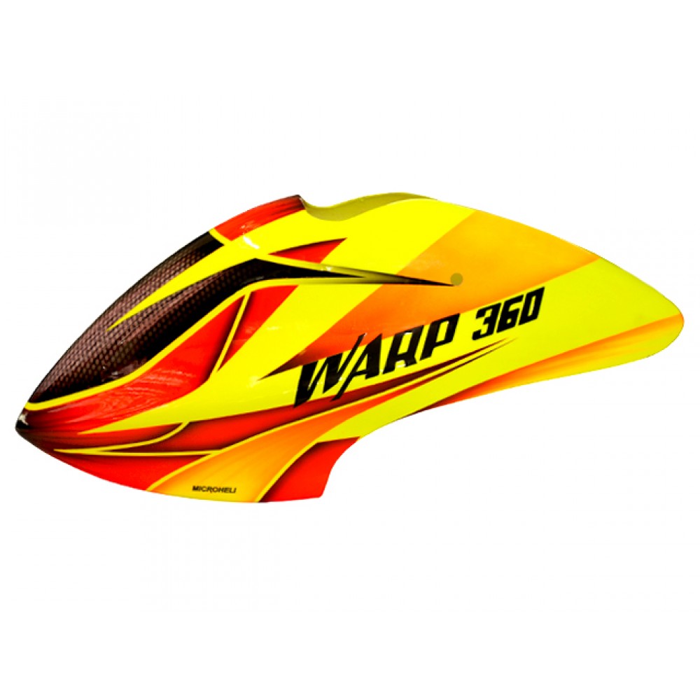 Airbrush Fiberglass F1 Racing Canopy - WARP 360