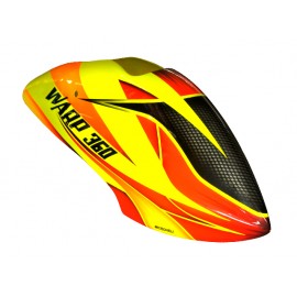 Airbrush Fiberglass F1 Racing Canopy - WARP 360