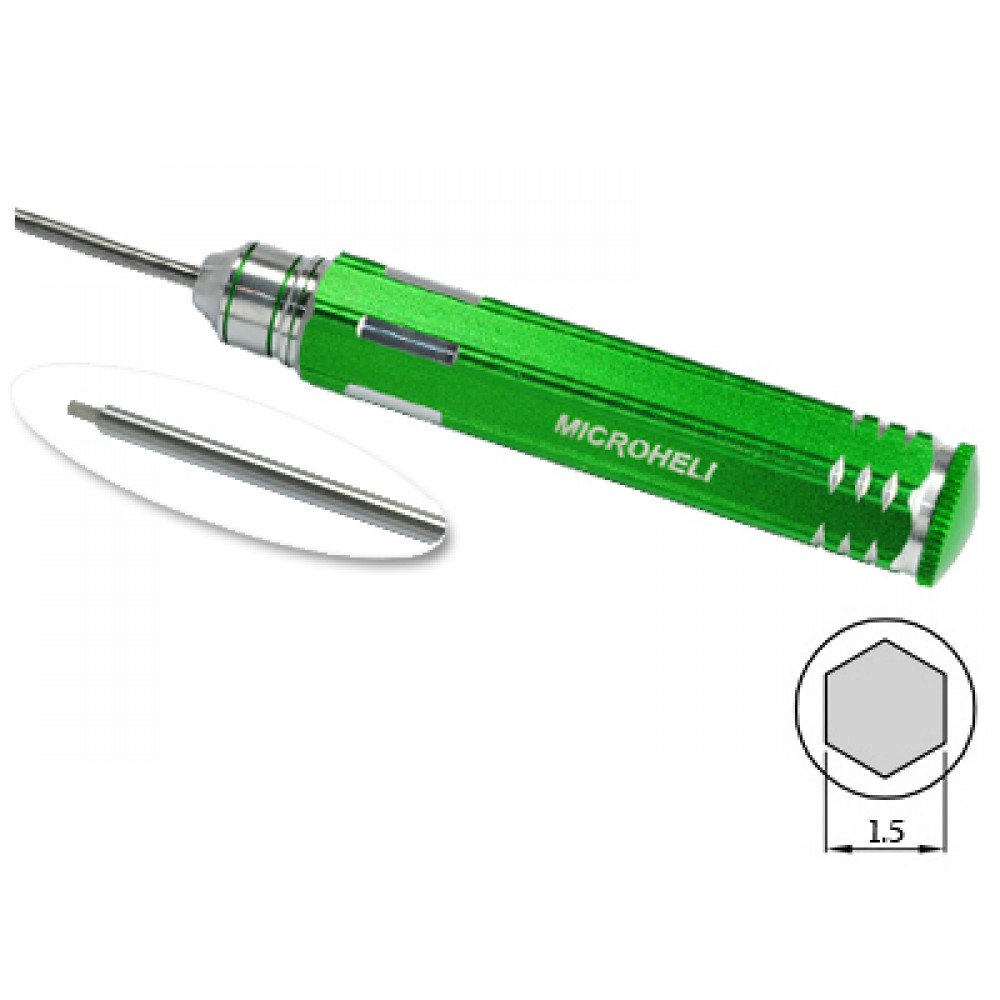 HSS Hex Screw Driver Tip 1.5mm