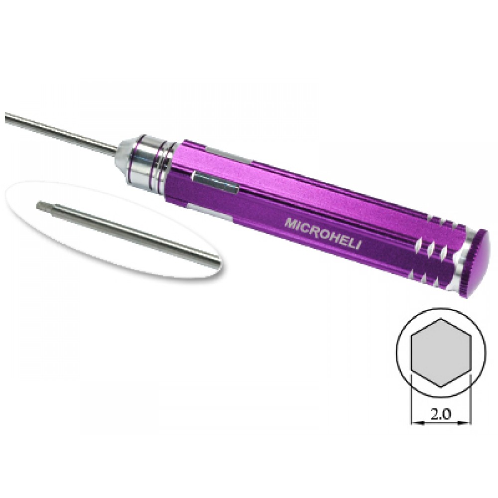 HSS Hex Screw Driver Tip 2.0mm