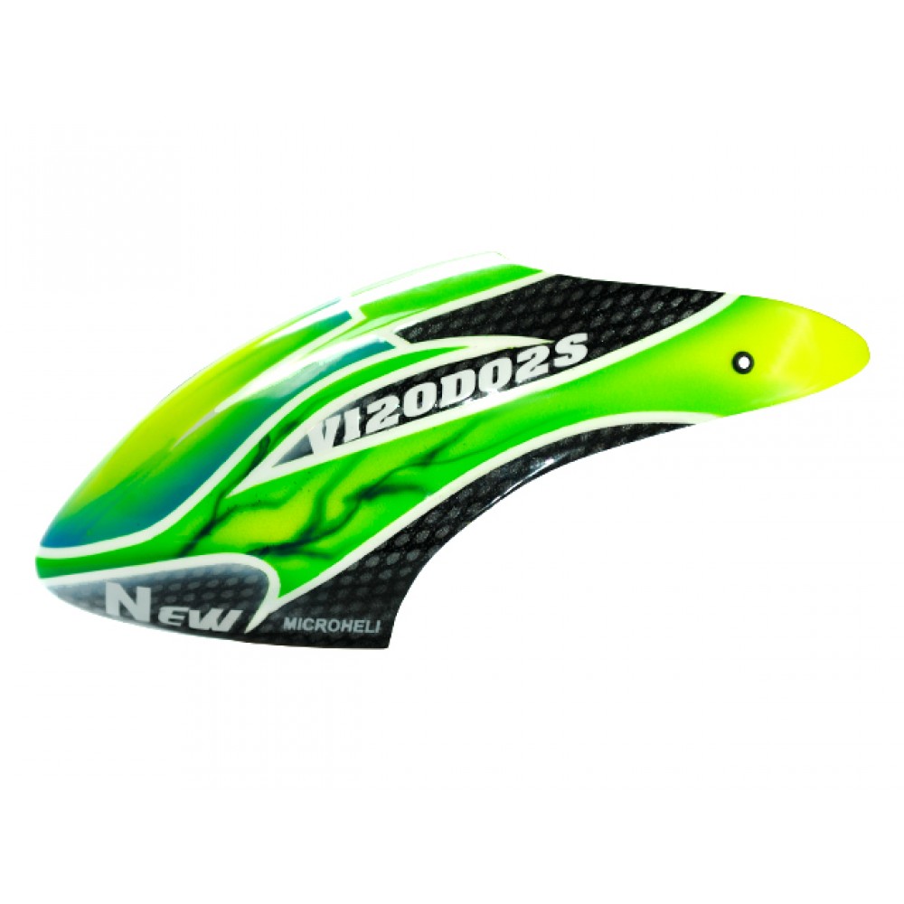 Airbrush Fiberglass X-Pro Canopy - WALKERA V120D02S