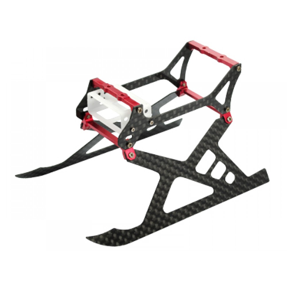 Aluminum/Carbon Fiber Landing Gear (RED) - WALKERA V120D02S