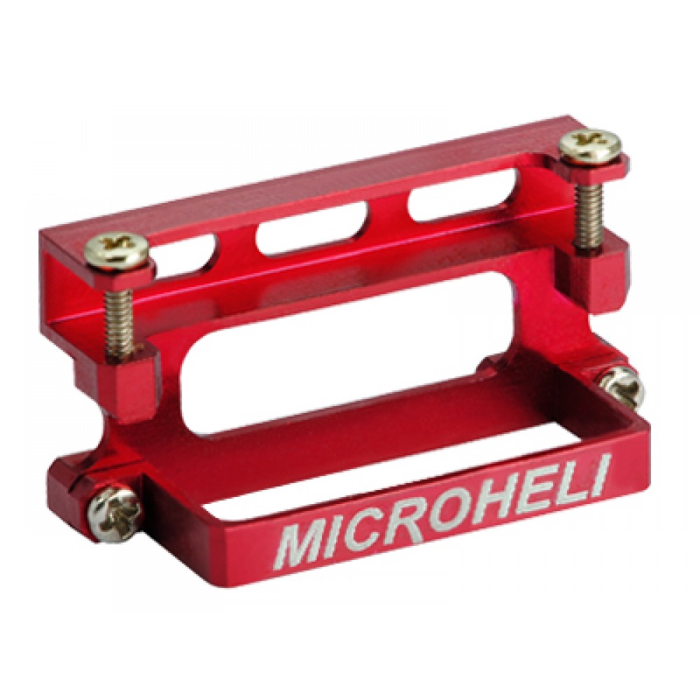 Aluminum Tail Servo Mount (RED) - WALKERA V120D02S