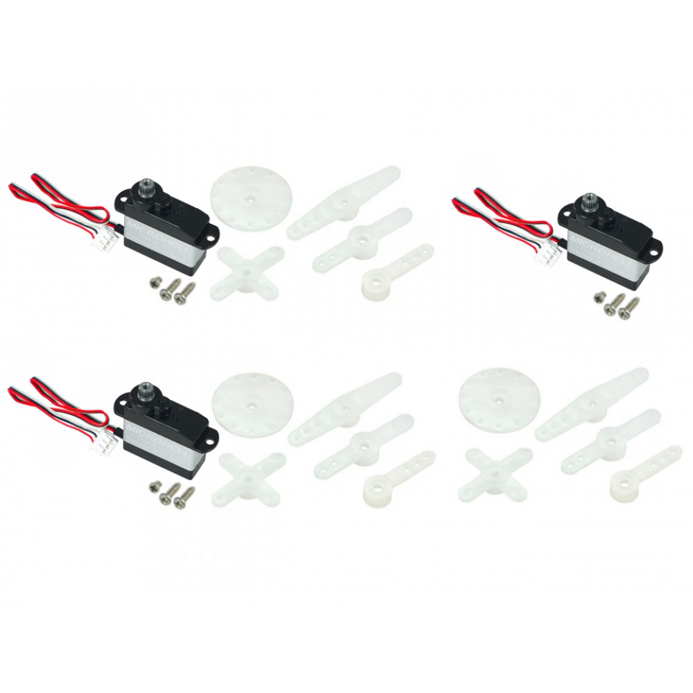 Digital Ultra-Micro Precision Reversed Servo set (Metal Gear) - BLADE 180 CFX / 150 S / Smart