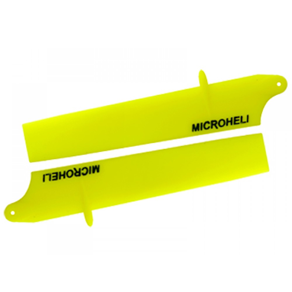 Bullet Plastic Main Blade 85mm (YELLOW) - BLADE NANO CPX / CPS / S2 / S3