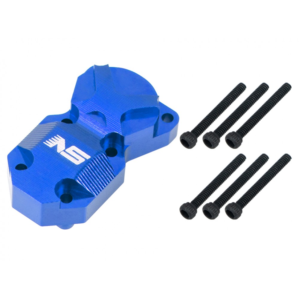 CNC Aluminum Diff Cover (BLUE) - AXIAL SCX24 CNC Aluminum Diff Cover (BLUE) - AXIAL SCX24