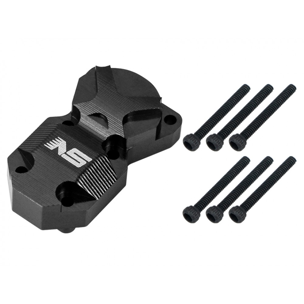 CNC Aluminum Diff Cover (BLACK) - AXIAL SCX24 CNC Aluminum Diff Cover (BLACK) - AXIAL SCX24