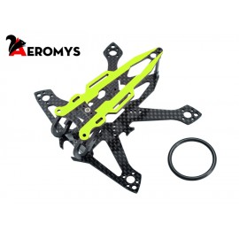 AEROMYS 100 Racing Frame Kit (YELLOW)