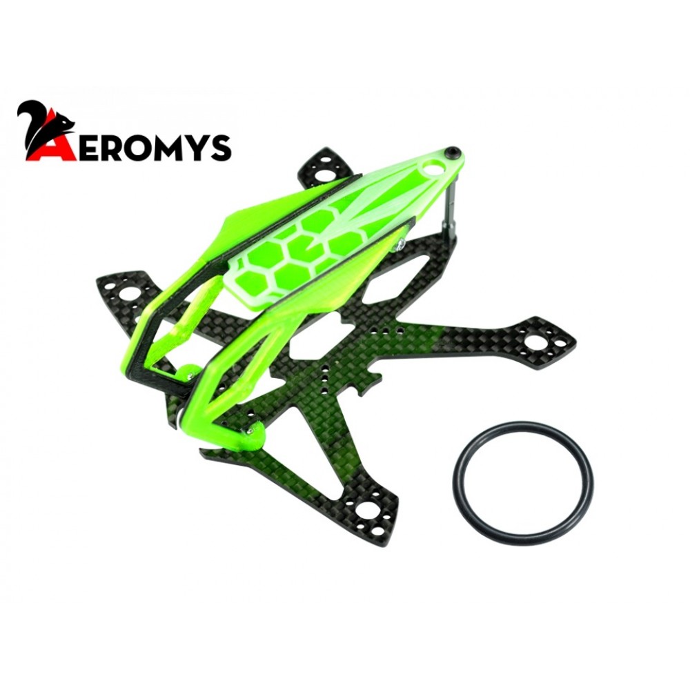 AEROMYS 100 Racing Frame Kit (GREEN)
