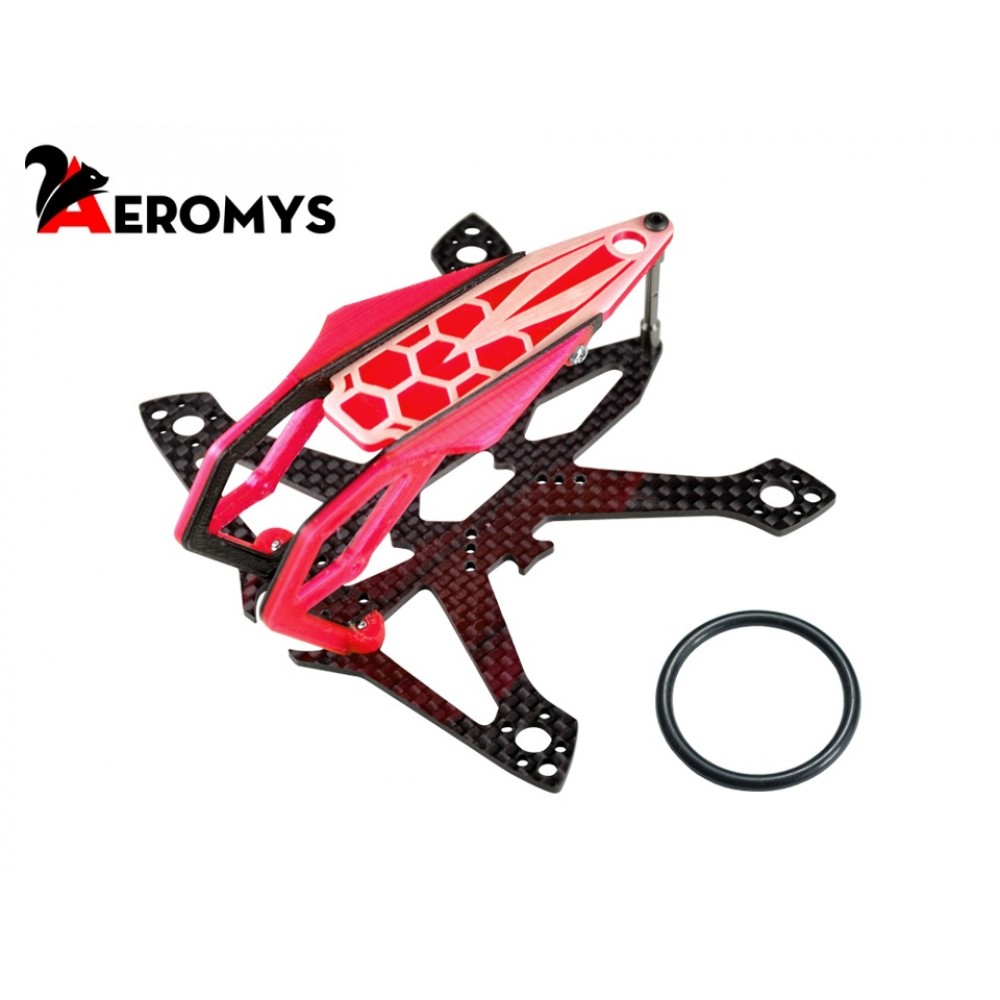 AEROMYS 100 Racing Frame Kit (RED)