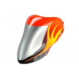 XCanopy Airbrush Fiberglass Gray Warrior TDR Canopy - BLADE 130X