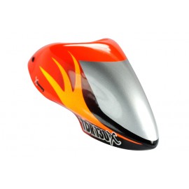 XCanopy Airbrush Fiberglass Gray Warrior TDR Canopy - BLADE 130X