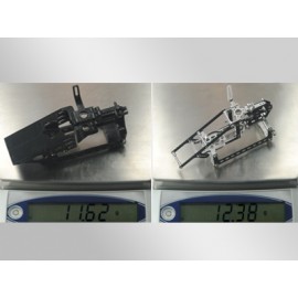 Aluminum/Carbon Fiber Frame (RED) - BLADE 130X