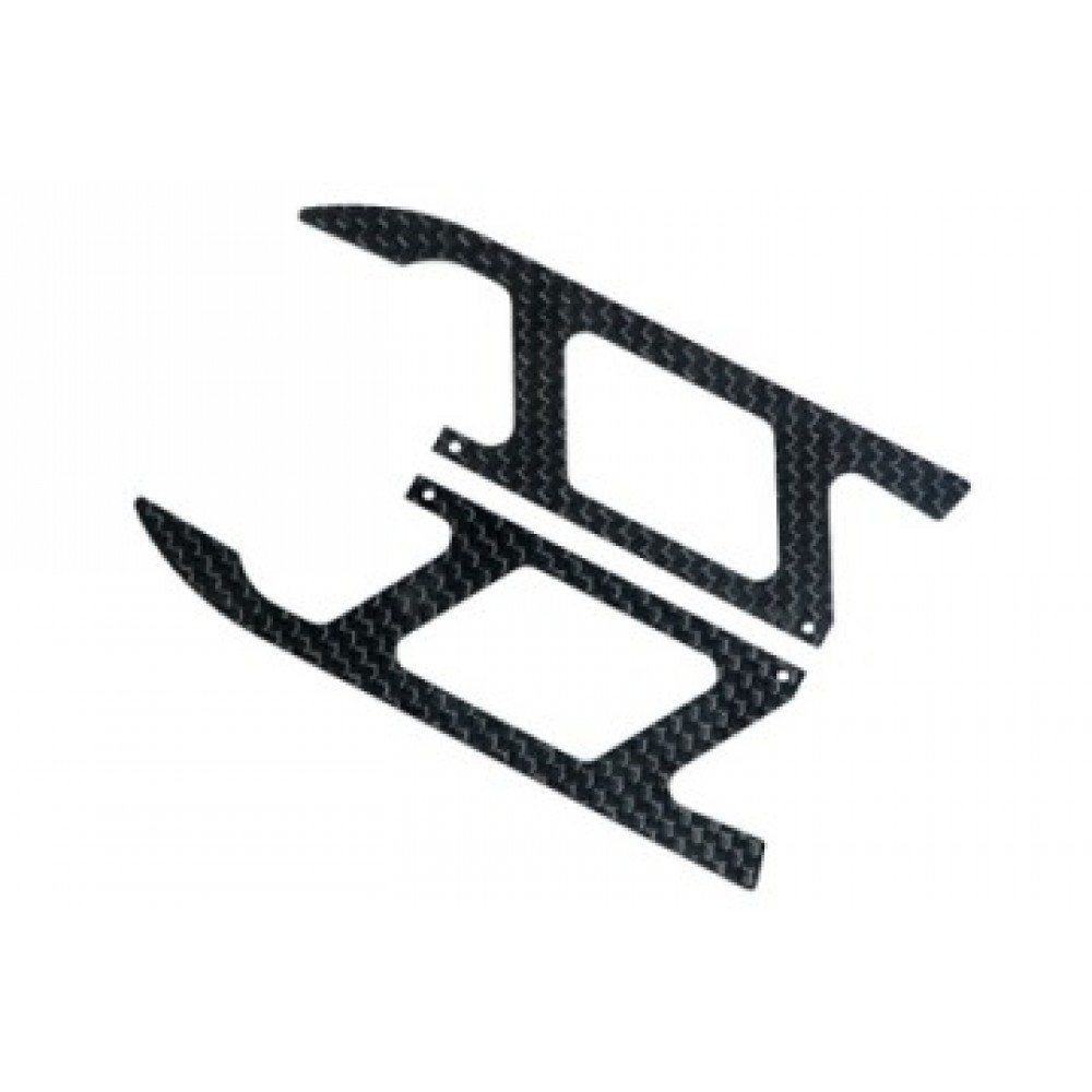 Carbon Fiber Landing Skids "D" Style (for MH-130X006/106 series)