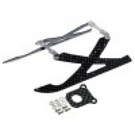 Carbon Fiber Landing Skids "X" Style (for MICROHELI Landing Gear)