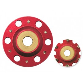 Aluminum Auto-Rotation Hub (RED) (for MH-130X167/X)