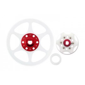 Aluminum Main Gear Hub (RED) (for MH-130X169/X)