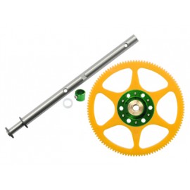 Aluminum Auto-Rotation Hub (GREEN) (for MH-130X367/X)