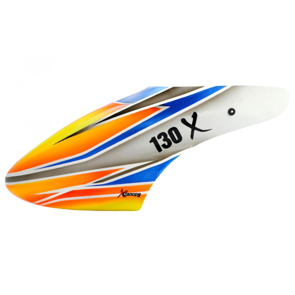 XCanopy Airbrush Fiberglass Pure Light Canopy - BLADE 130X