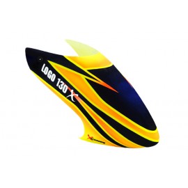 XCanopy Airbrush Fiberglass Warrior Canopy - BLADE 130X