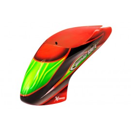 XCanopy Airbrush Fiberglass Speeding Goblin Canopy - BLADE 130X