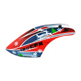 Airbrush Fiberglass Wow X'mas Canopy - BLADE 180 CFX