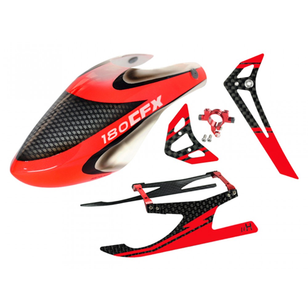 Blade 180 CFX Support Upgrade combo (RED) - BLADE 180 CFX