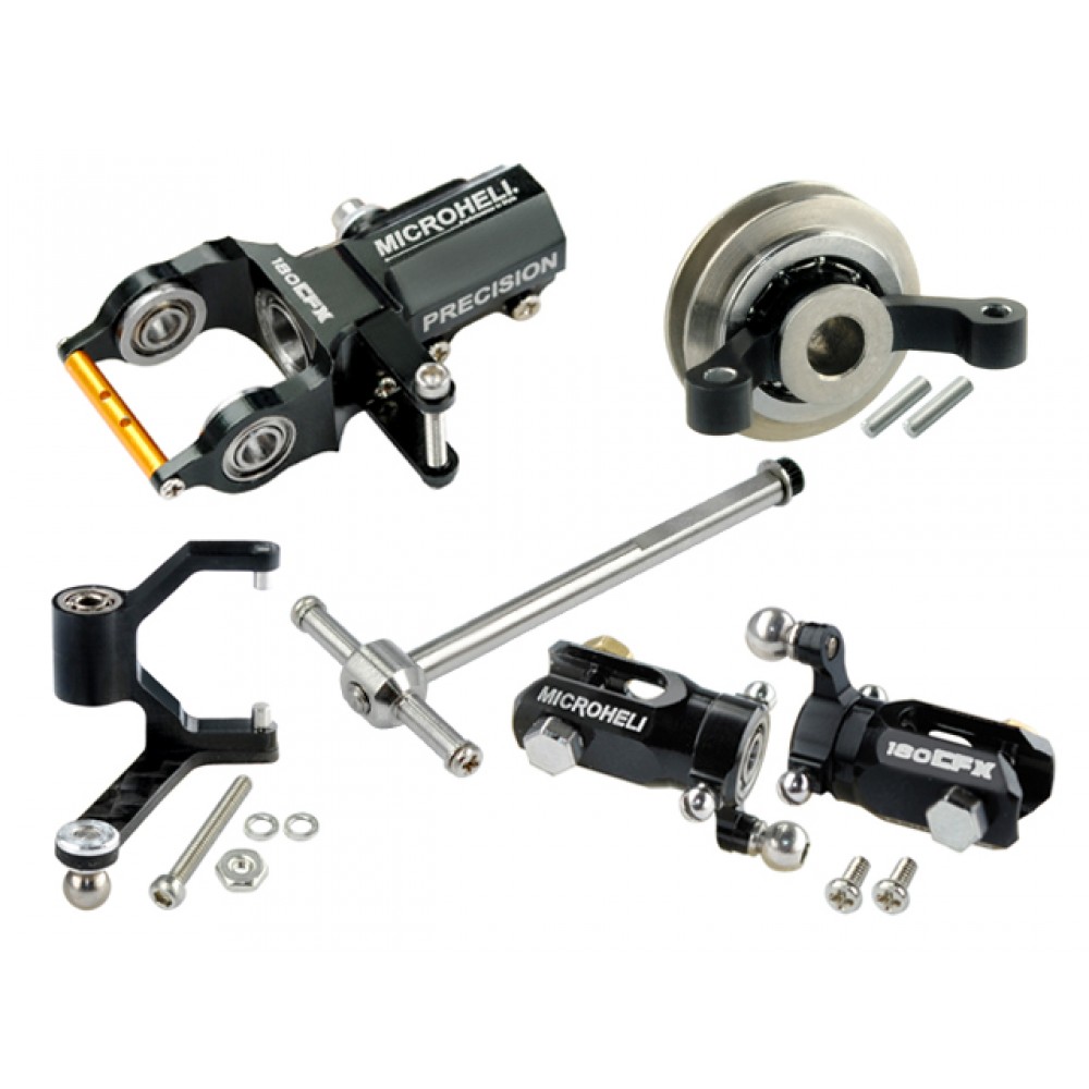 CNC Blade 180 CFX Tail Power package (BLACK) - BLADE 180 CFX