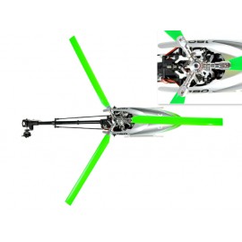 CNC AL/Plastic Triple Green Blade Conversion set (RED) - BLADE 180 CFX / 150 S / Smart CNC AL/Plastic Triple Green Blade Conversion set (RED) - BLADE 180 CFX / 150 S / Smart