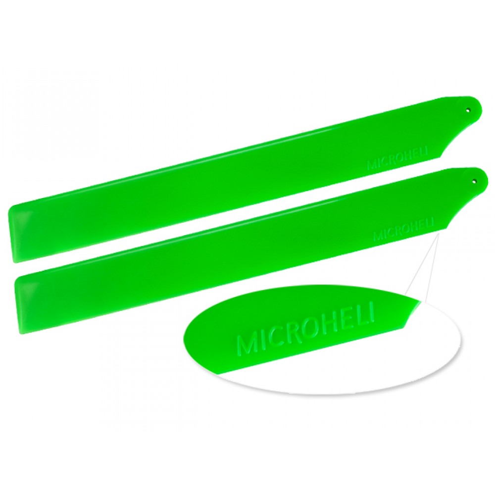 Plastic Main Blade 155mm (GREEN) - BLADE 180 CFX / 150 S / Smart