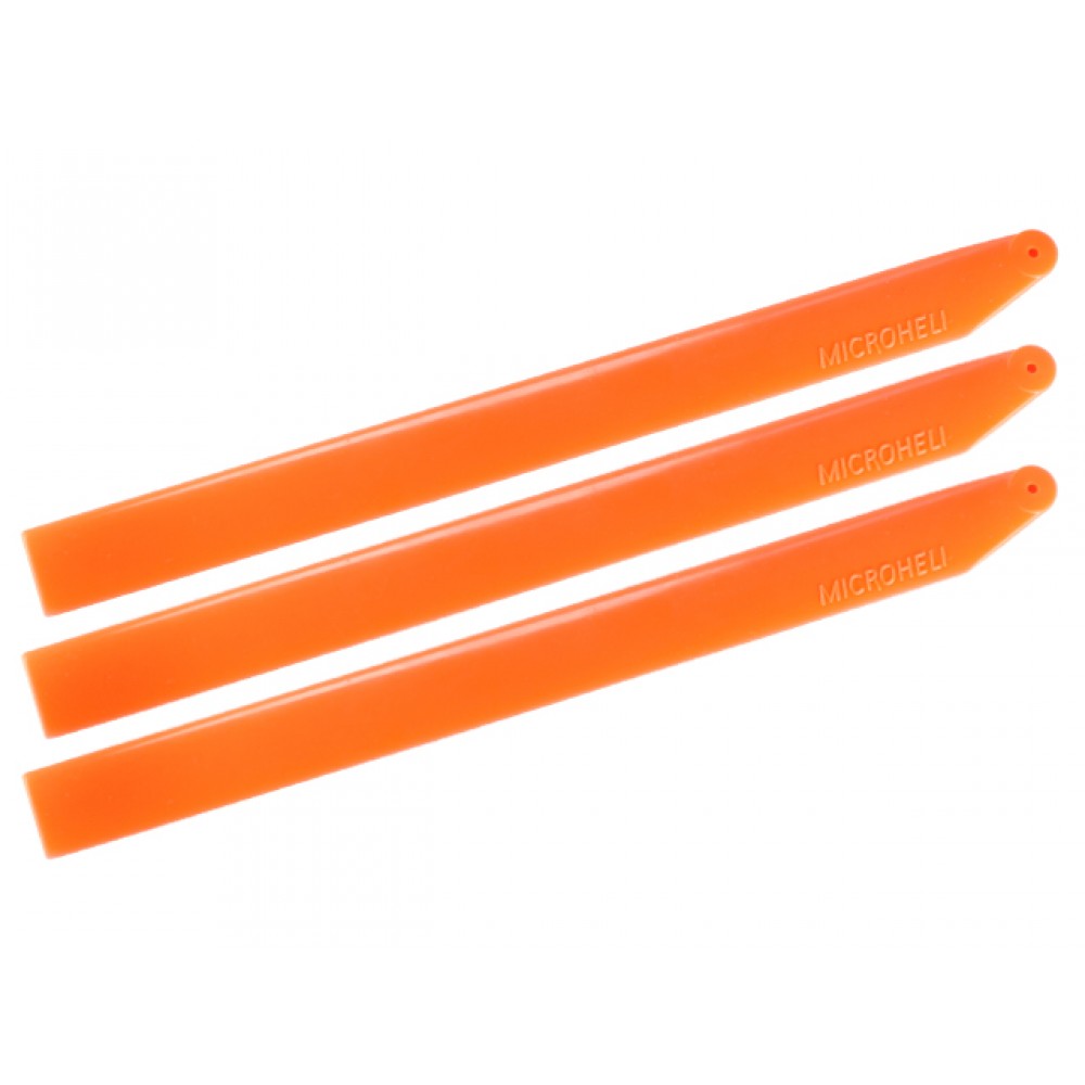 Plastic Triple Main Blade 155mm (for MH-18FX001T series) (ORANGE)