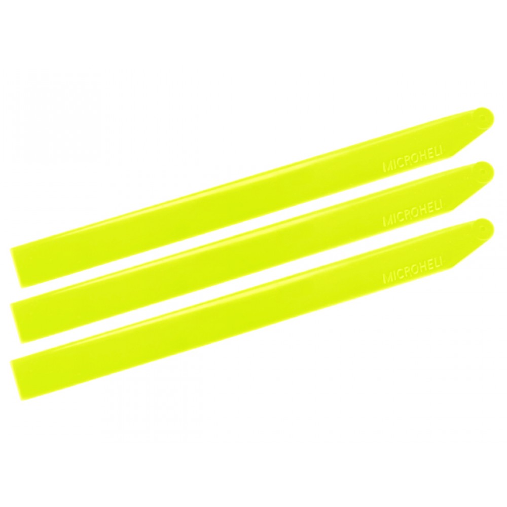 Plastic Triple Main Blade 155mm (for MH-18FX001T series) (YELLOW)