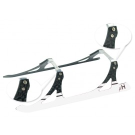 Aluminum/Carbon Fiber Landing Gear "A" Style (W) - BLADE 180 CFX / 150 S / Smart