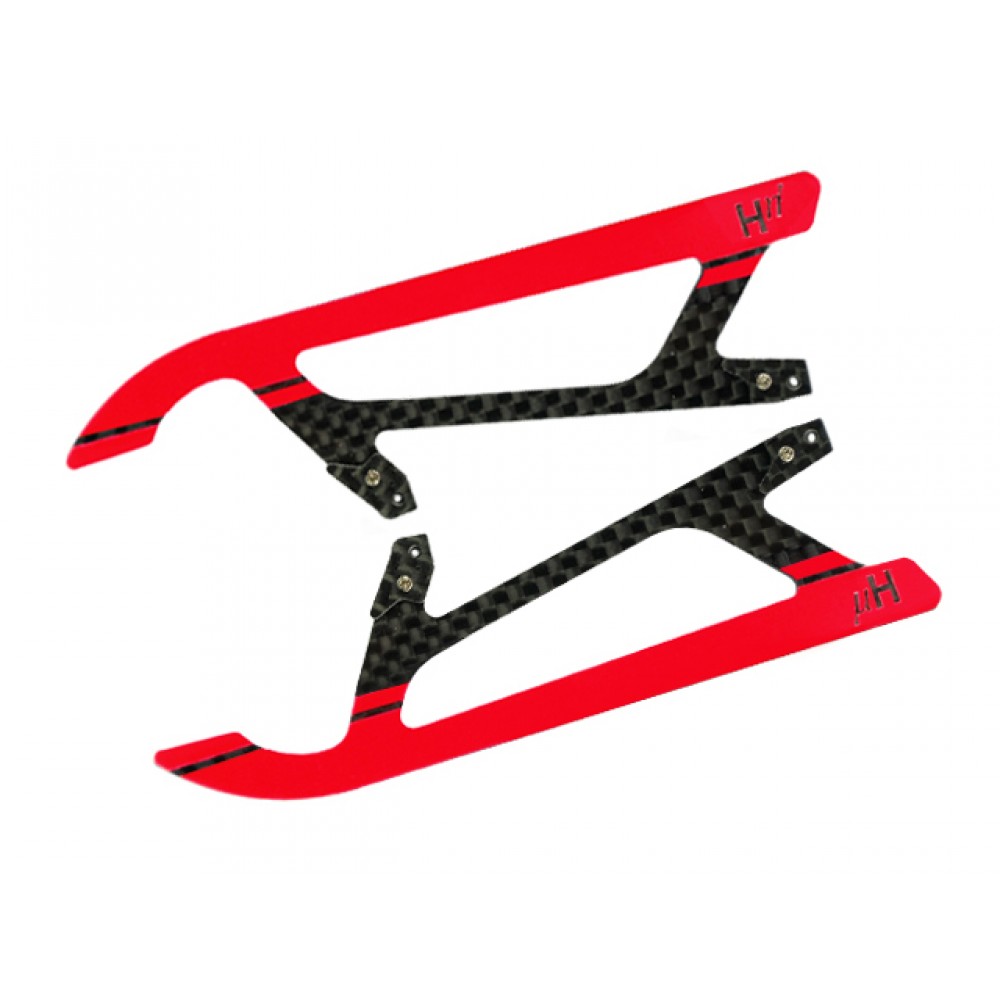 Carbon Fiber Landing Skids "D" Style (R) (for MH Landing Gear series)