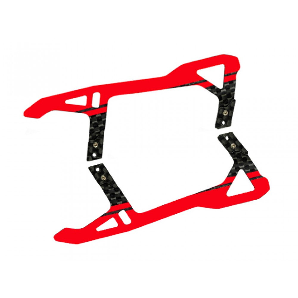 Carbon Fiber Landing Skids "F" Style (R) (for MH Landing Gear series)