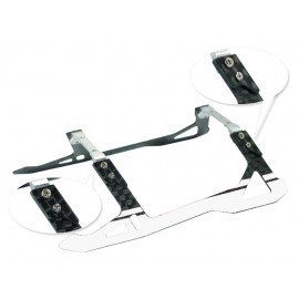 Aluminum/Carbon Fiber Landing Gear "F" Style (W) - BLADE 180 CFX / 150 S / Smart