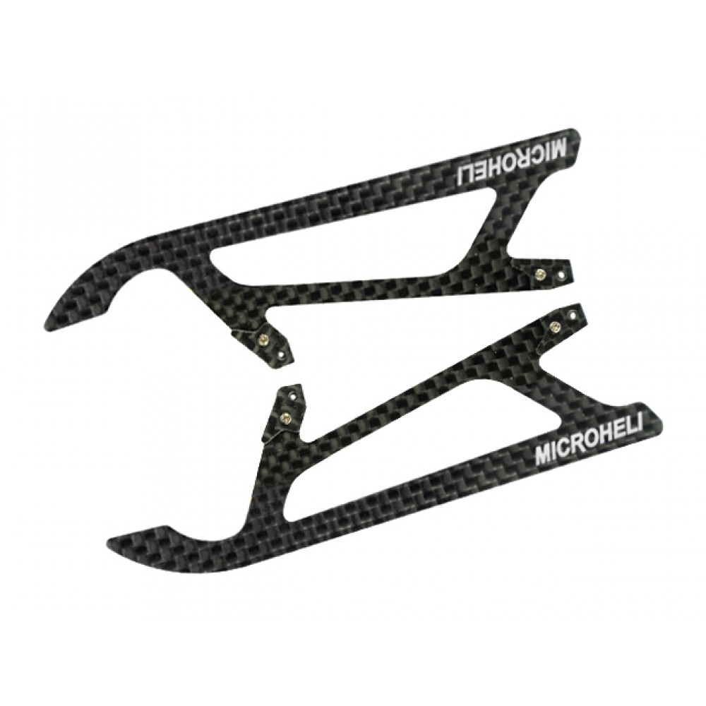 Carbon Fiber Landing Skids "D" Style (for MH Landing Gear series)