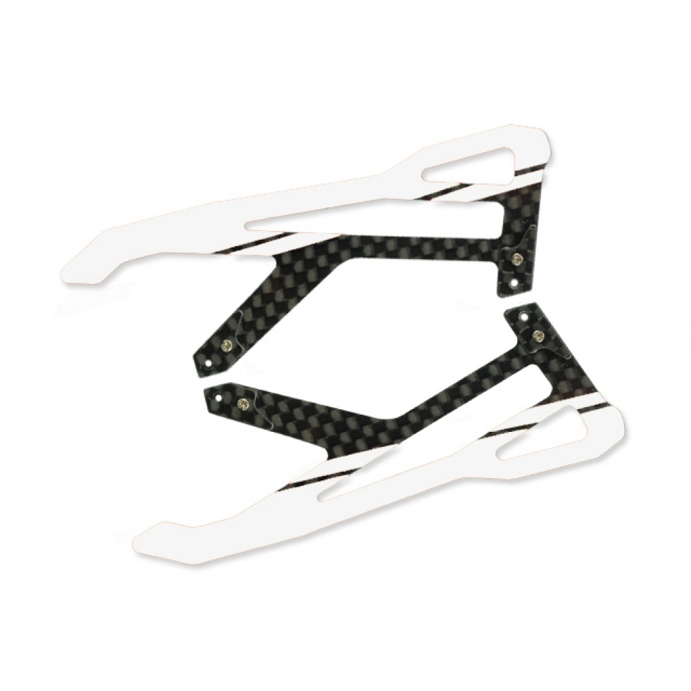 Carbon Fiber Landing Skids "Y" Style (W) (for MH Landing Gear series)