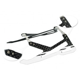 Aluminum/Carbon Fiber Landing Gear "Y" Style (W) - BLADE 180 CFX / 150 S / Smart