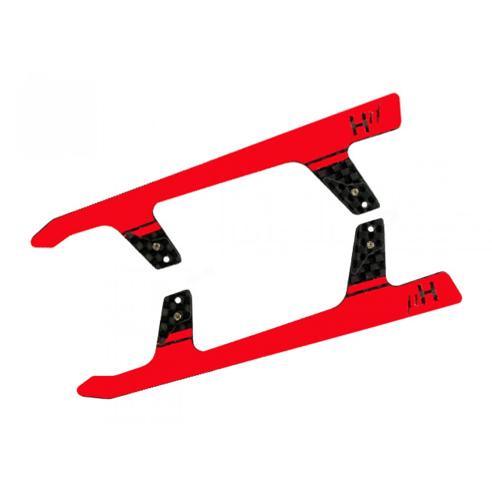 Low Profile Carbon Fiber Landing Skids "U" Style (R) (for MH Landing Gear series)