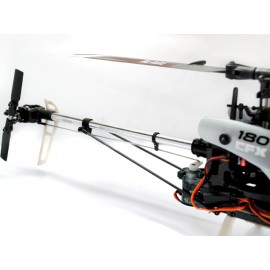 Aluminum Pulley w/ Timing Belt Conversion set (GOLD) - BLADE 180 CFX