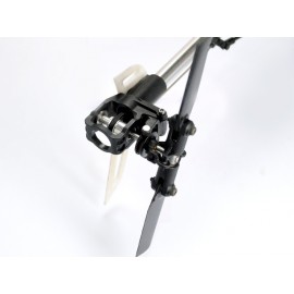 Aluminum Pulley w/ Timing Belt Conversion set (GOLD) - BLADE 180 CFX