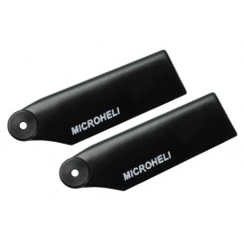 Long Plastic Tail Blade 36mm (BLACK) - BLADE 180 CFX