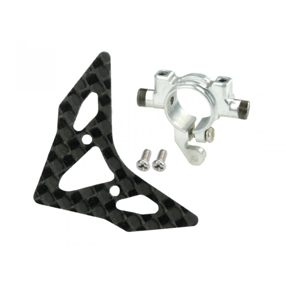 Aluminum Tail Boom Support Mount w/ Fin - BLADE 180 CFX