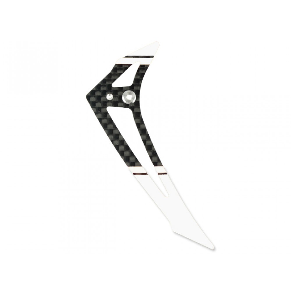 Carbon Fiber Vertical Fin (WHITE) - BLADE 180 CFX